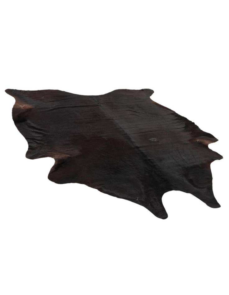 Detail image of 6' 9 x 7' 4 Cowhide Leather Rug