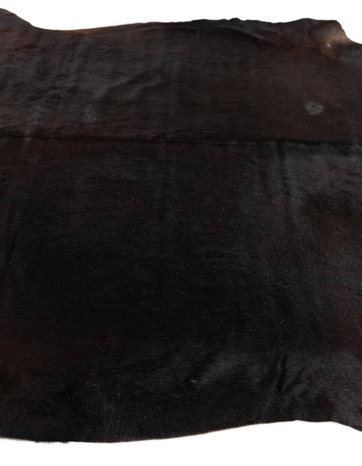 Detail image of 6' 9 x 7' 4 Cowhide Leather Rug