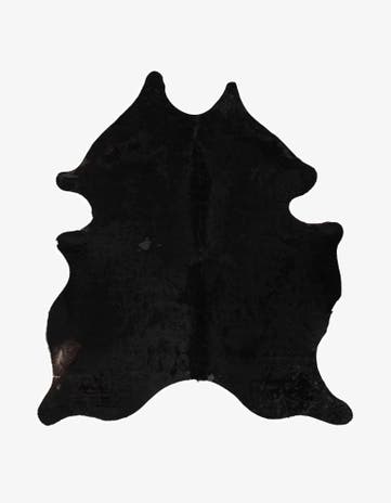 6' 1 x 7' 3 Cowhide Leather Rug