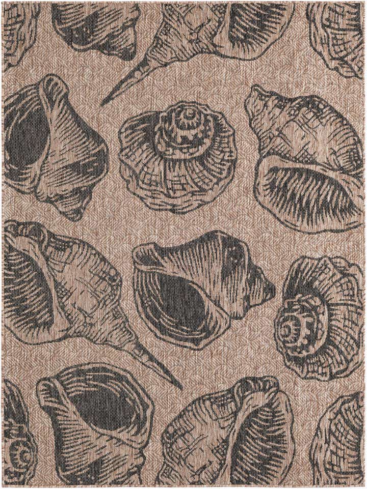 5' 3 x 7' Easy-Clean Coastal Indoor / Outdoor Rug