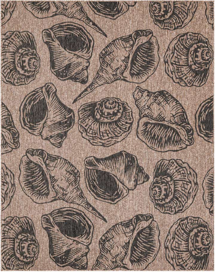7' 10 x 10' Easy-Clean Coastal Indoor / Outdoor Rug