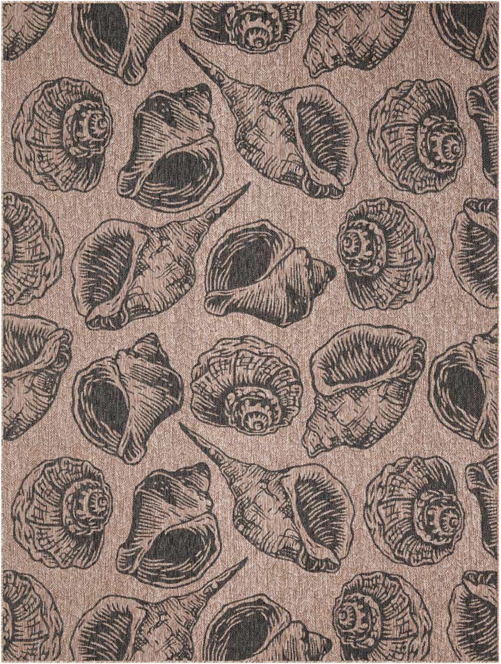 9' x 12' Easy-Clean Coastal Indoor / Outdoor Rug