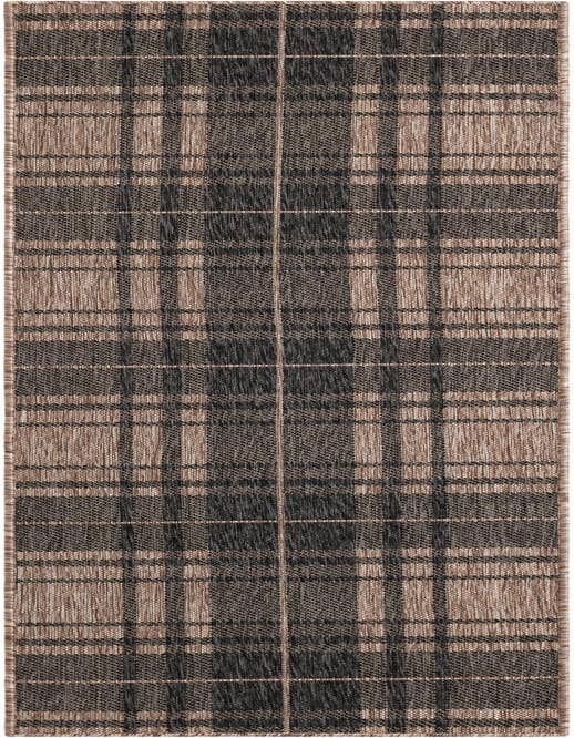 Detail image of 2' x 8' Easy-Clean Checkered Indoor / Outdoor Runner Rug