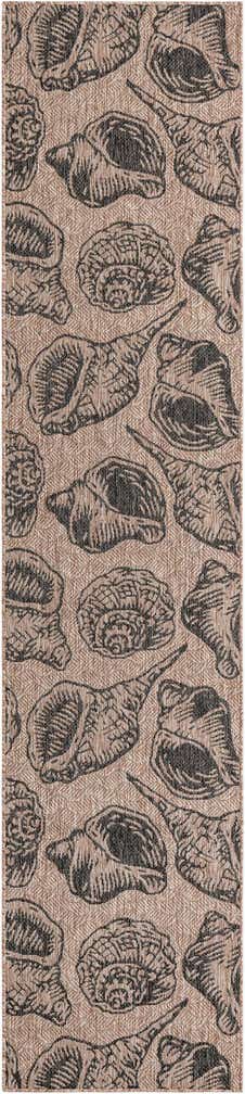 2' 7 x 12' Easy-Clean Coastal Indoor / Outdoor Runner Rug