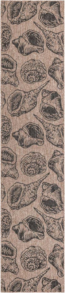 Detail image of 2' 7 x 12' Easy-Clean Coastal Indoor / Outdoor Runner Rug