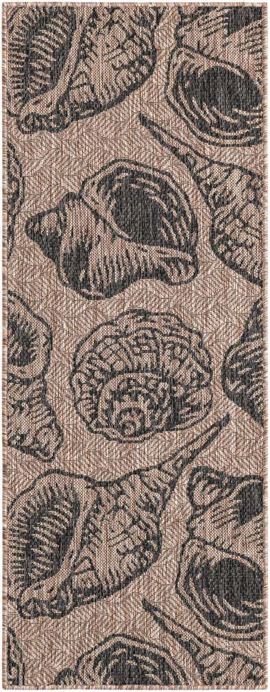 2' x 5' 3 Easy-Clean Coastal Indoor / Outdoor Runner Rug