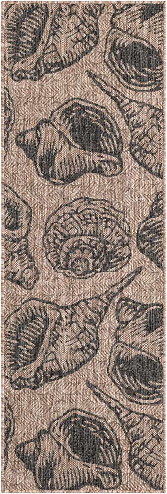 2' x 6' Easy-Clean Coastal Indoor / Outdoor Runner Rug