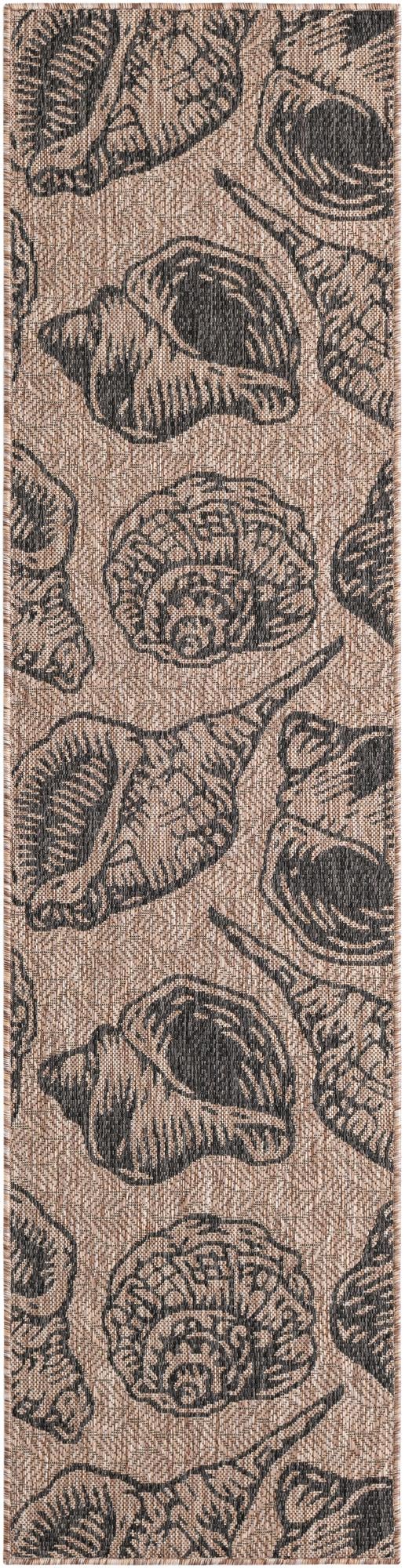 2' x 8' Easy-Clean Coastal Indoor / Outdoor Runner Rug