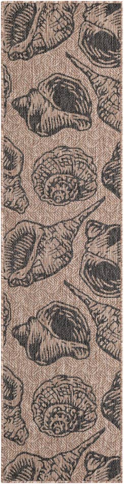 Detail image of 2' x 8' Easy-Clean Coastal Indoor / Outdoor Runner Rug