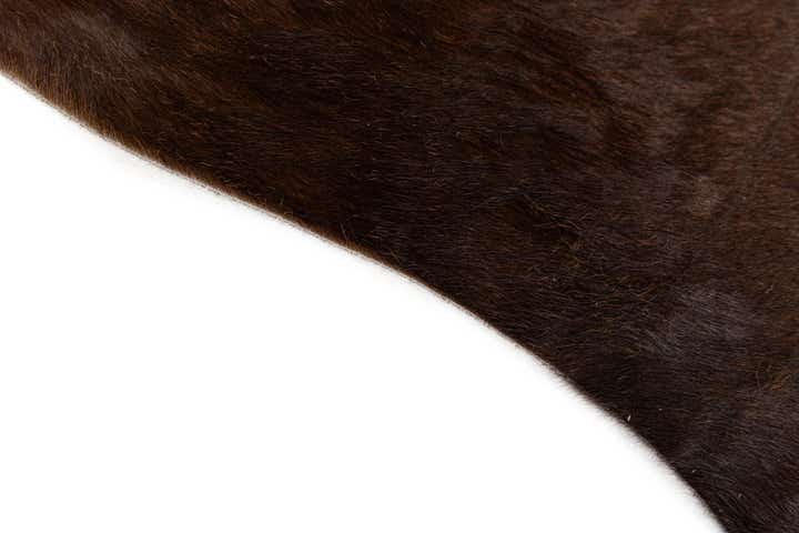 6' 2 x 6' 5 Cowhide Leather Square Rug
