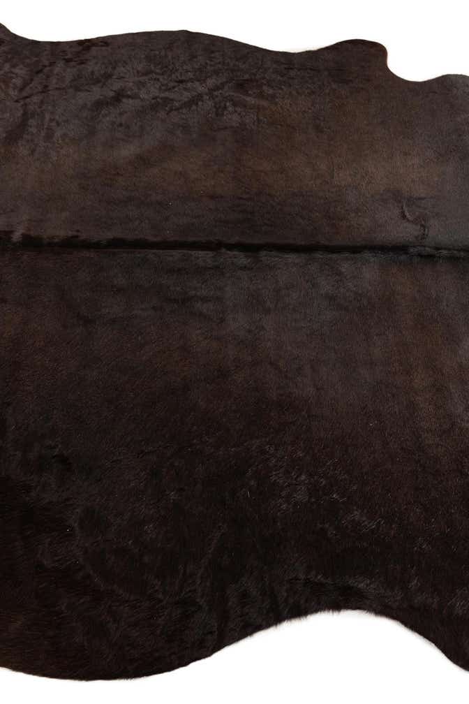 5' 5 x 5' 10 Cowhide Leather Square Rug