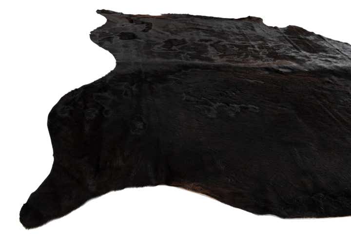 6' 6 x 6' 11 Cowhide Leather Square Rug