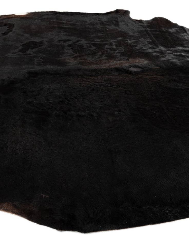 Detail image of 6' 6 x 6' 11 Cowhide Leather Square Rug