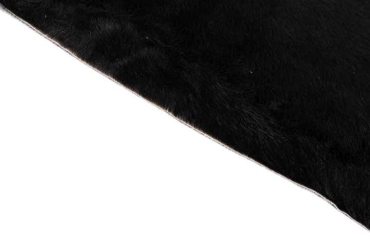 6' 6 x 6' 11 Cowhide Leather Square Rug