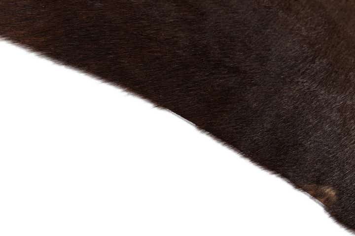 5' x 5' Cowhide Leather Square Rug