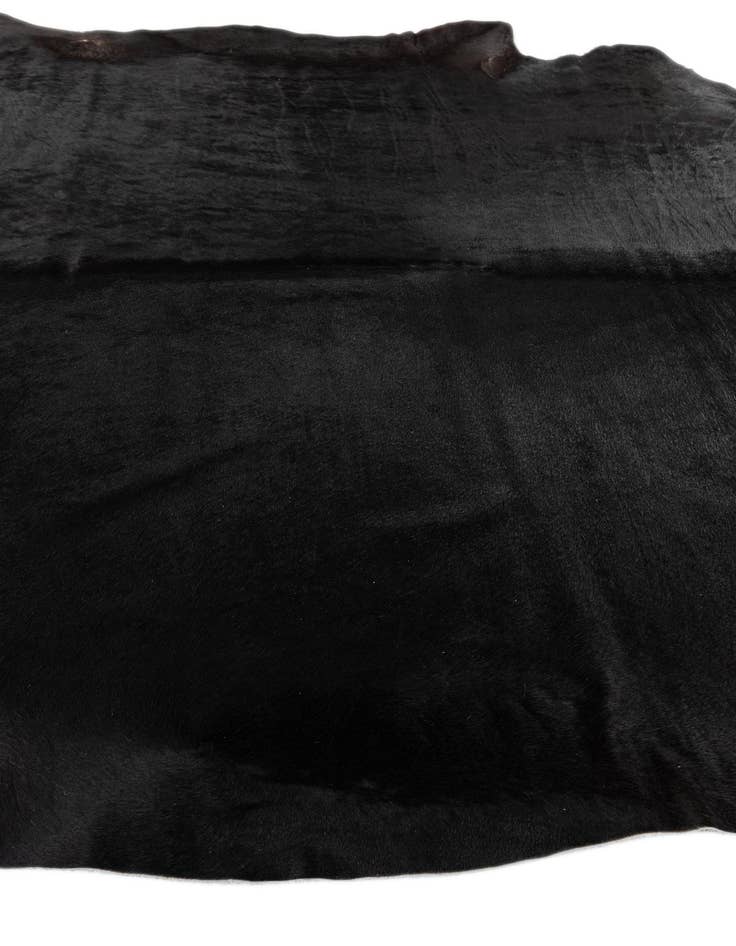 Detail image of 6' 4 x 6' 5 Cowhide Leather Square Rug