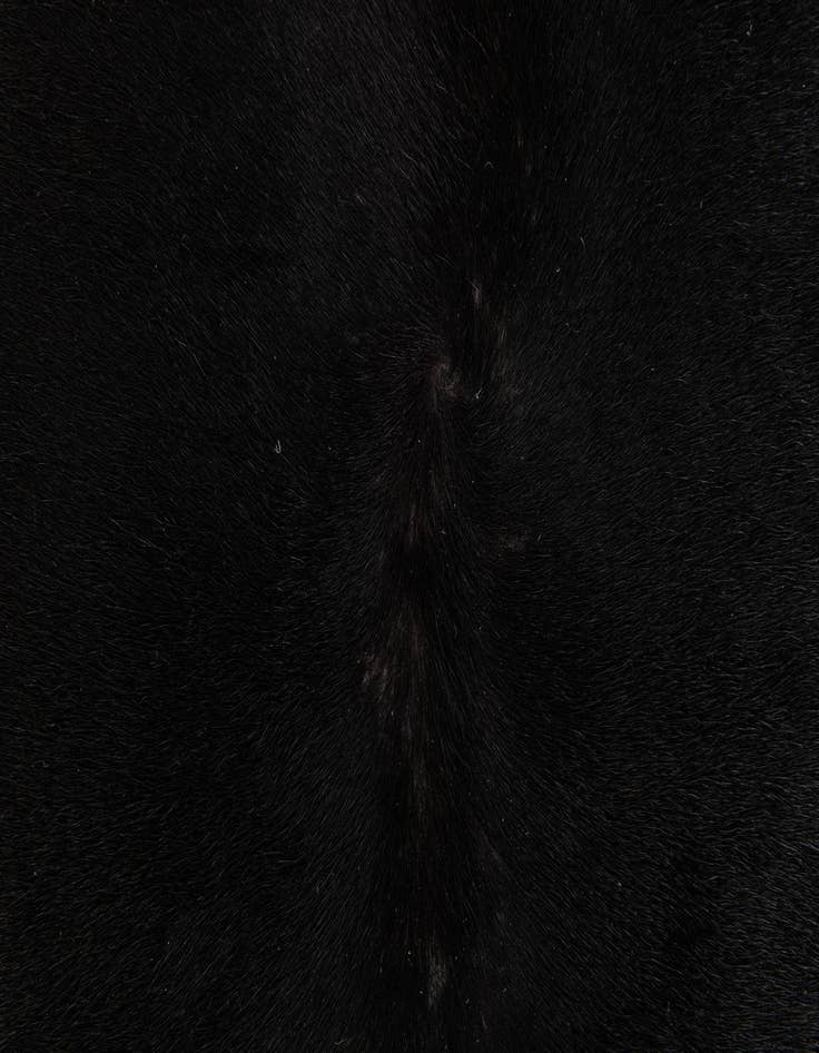 Detail image of 6' 4 x 6' 5 Cowhide Leather Square Rug