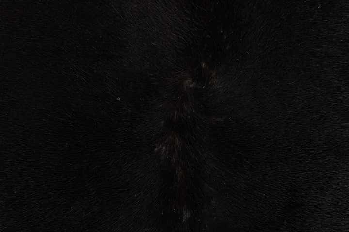 6' 4 x 6' 5 Cowhide Leather Square Rug