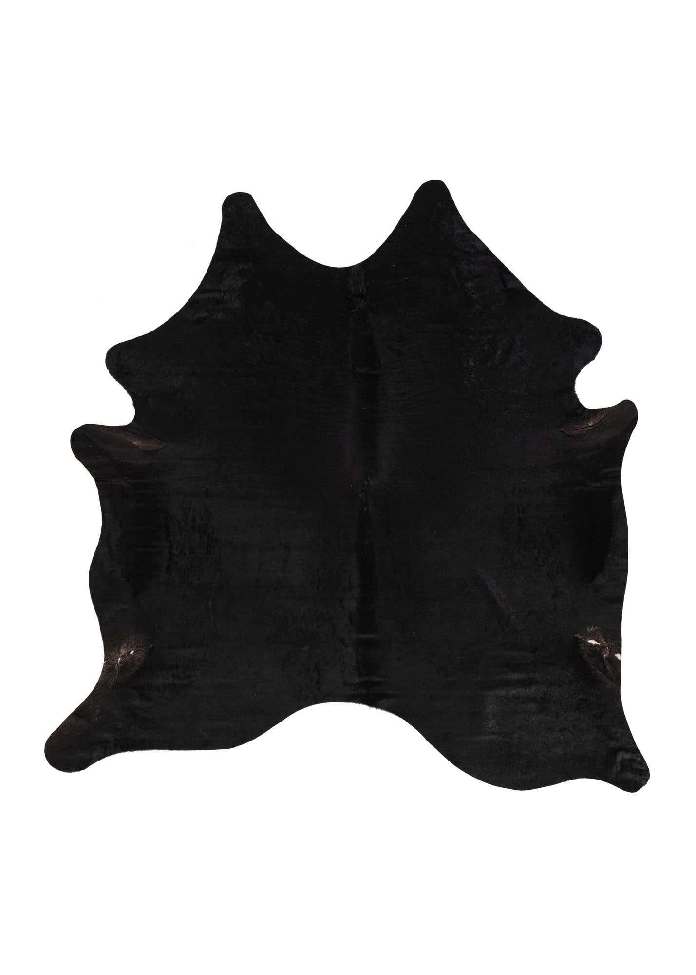 6' 4 x 6' 5 Cowhide Leather Square Rug