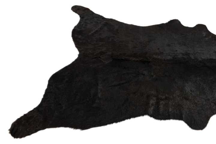 5' 4 x 5' 7 Cowhide Leather Square Rug