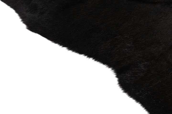 5' 4 x 5' 7 Cowhide Leather Square Rug