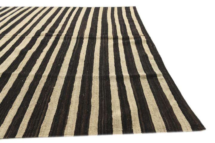 5' 10 x 8' Hand Woven Kilim Modern Wool Rug