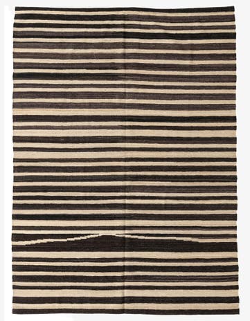 5' 10 x 8' Hand Woven Kilim Modern Wool Rug