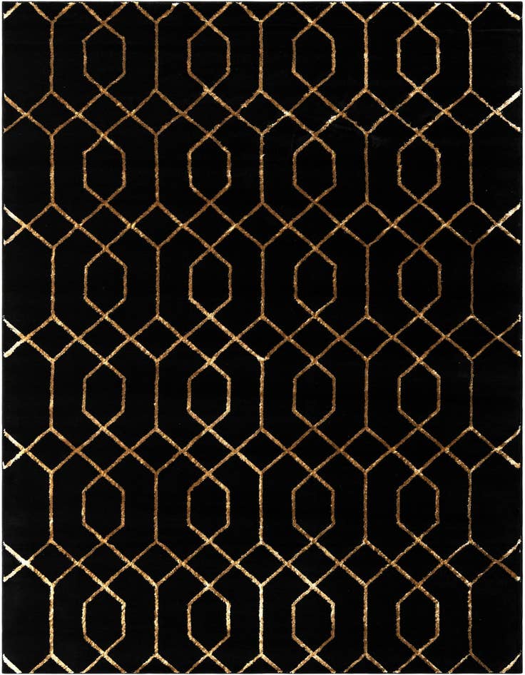 Detail image of 6' x 9' Marilyn Monroe™ Glam Trellis Rug