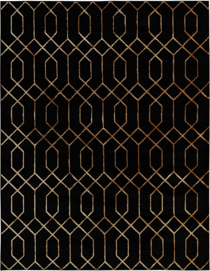 Detail image of 7' 10 x 10' Marilyn Monroe™ Glam Trellis Rug
