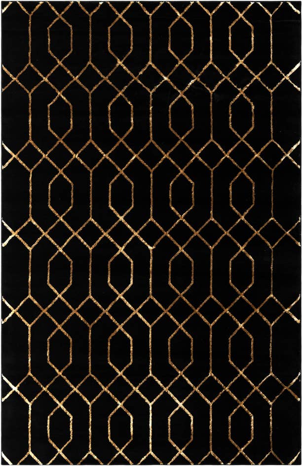 Detail image of 6' x 9' Marilyn Monroe™ Glam Trellis Rug