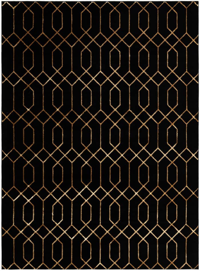 Detail image of 9' x 12' Marilyn Monroe™ Glam Trellis Rug