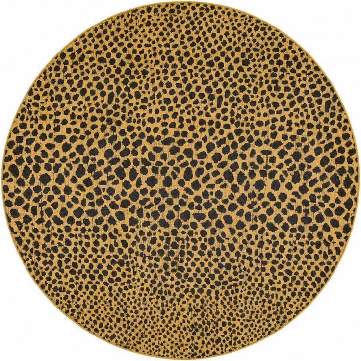 Vue détaillée : 240cm x 240cm Kamala Washable Tapis Rond