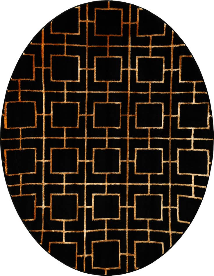 Detail image of 6' x 6' Marilyn Monroe™ Glam Deco Round Rug