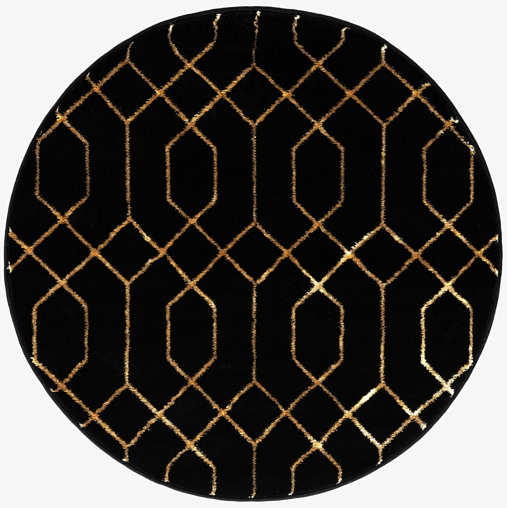3' x 3'  Marilyn Monroe&trade; Glam Trellis Round Rug