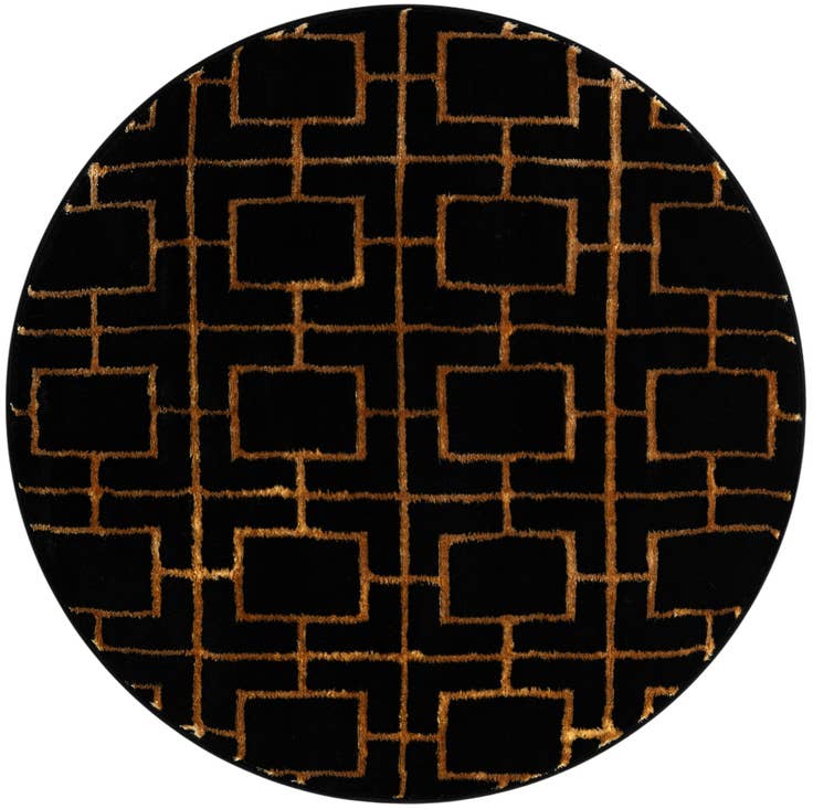 Detail image of 3' x 3' Marilyn Monroe™ Glam Deco Round Rug