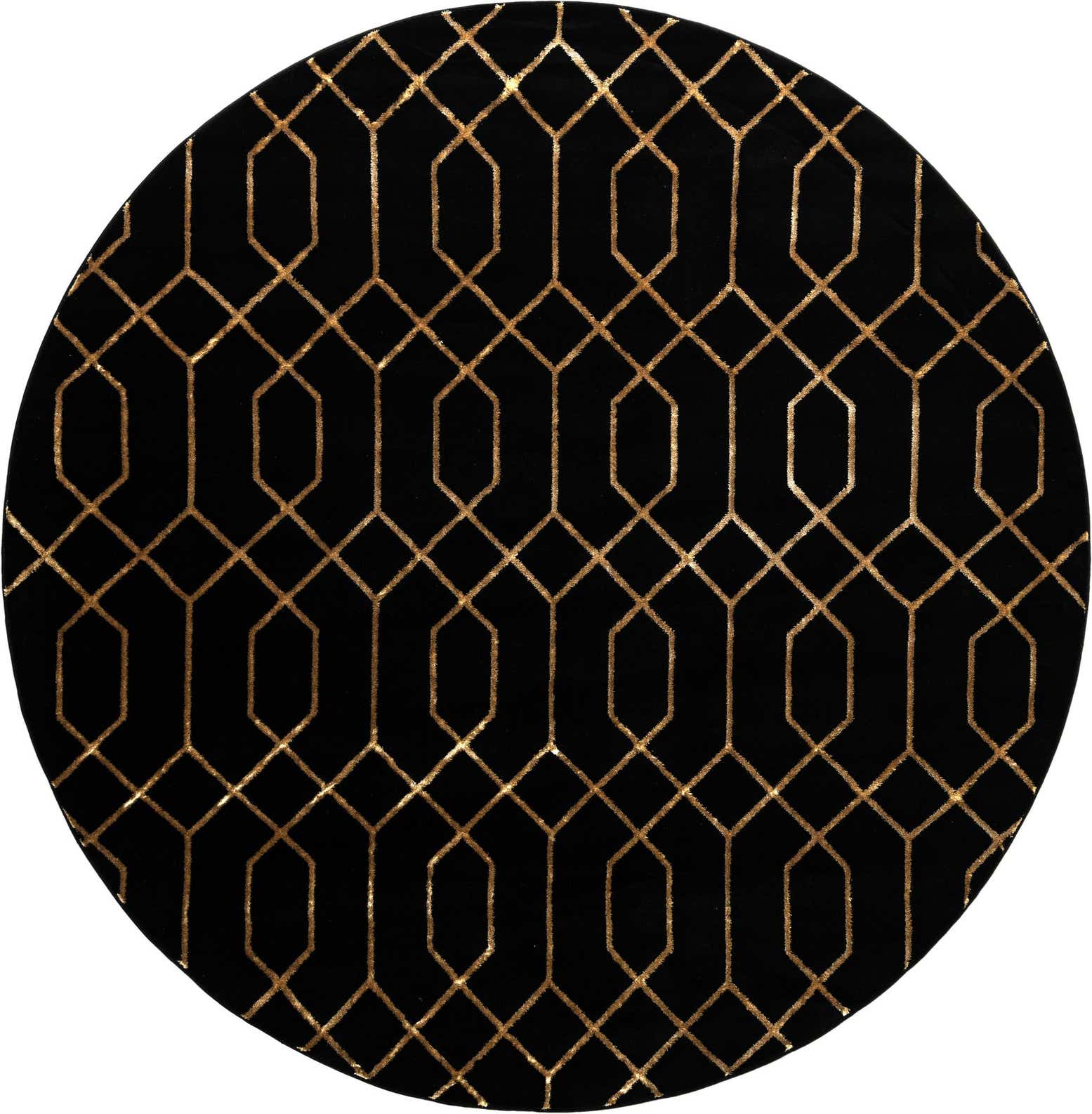 7' 10 x 7' 10 Marilyn Monroe™ Glam Trellis Round Rug