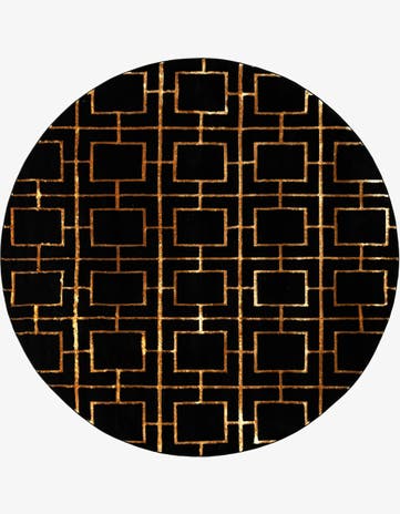 7' 10 x 7' 10 Marilyn Monroe™ Glam Deco Round Rug