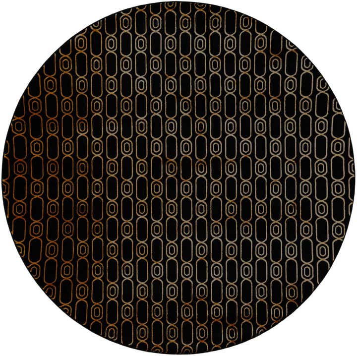 10' x 10' Vogue Geo Round Rug