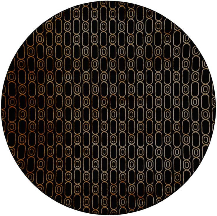 Detail image of 10' x 10' Vogue Geo Round Rug