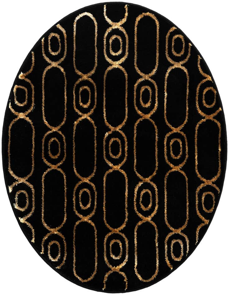 Detail image of 3' x 3' Vogue Geo Round Rug