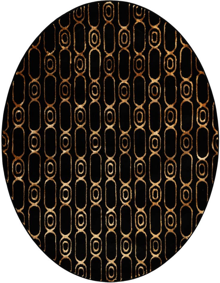 Detail image of 6' x 6' Vogue Geo Round Rug