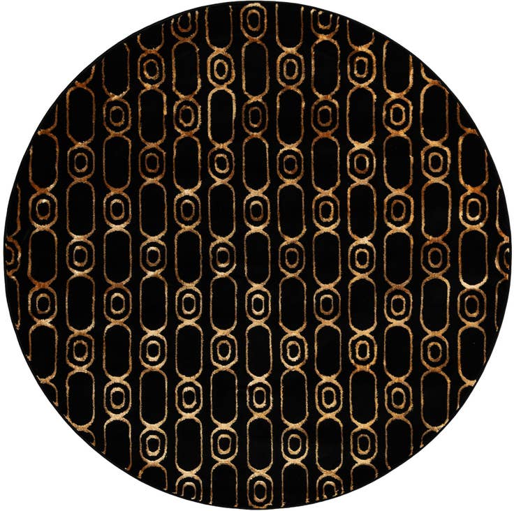 Detail image of 6' x 6' Vogue Geo Round Rug