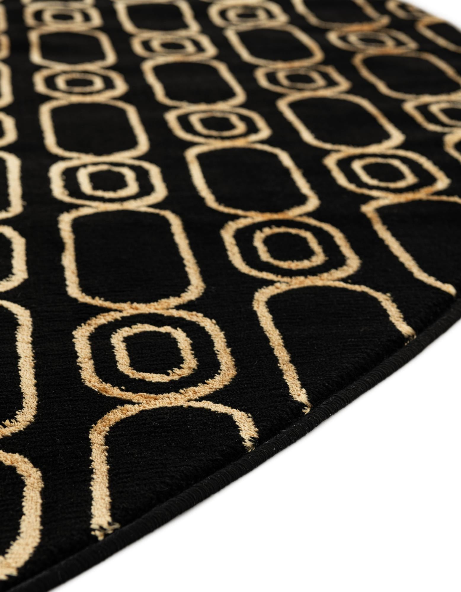 3' x 3' Vogue Geo Round Rug