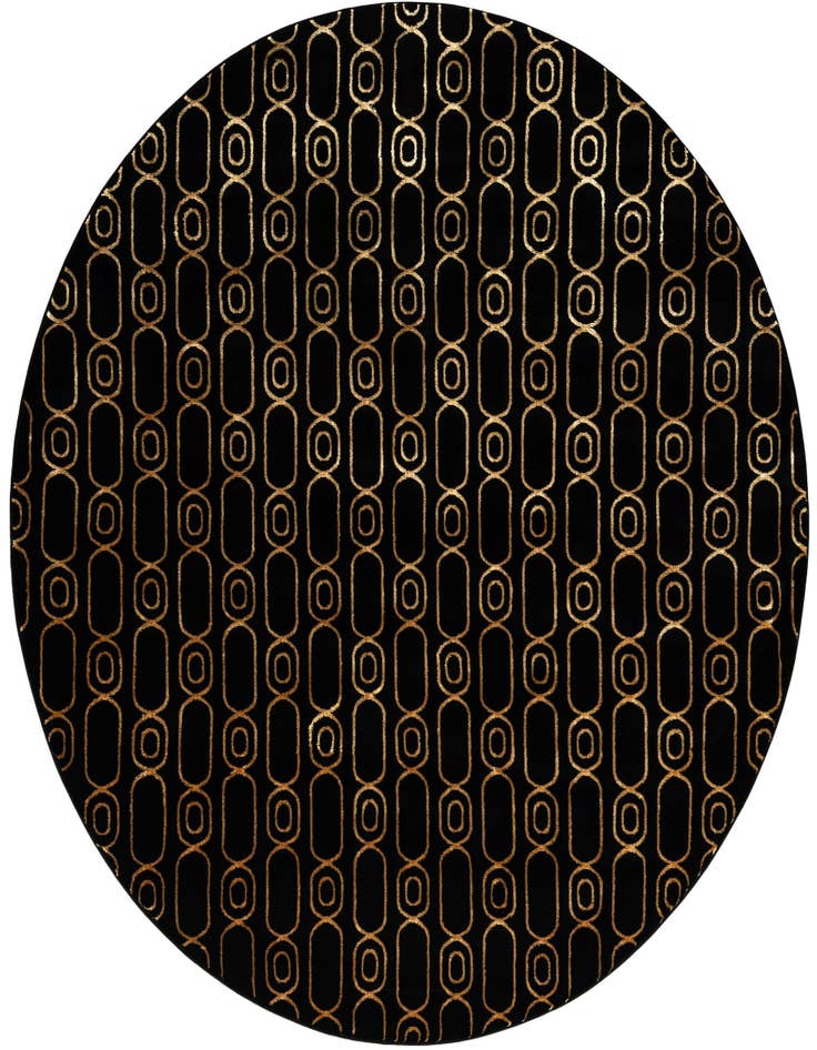Detail image of 7' 10 x 7' 10 Vogue Geo Round Rug