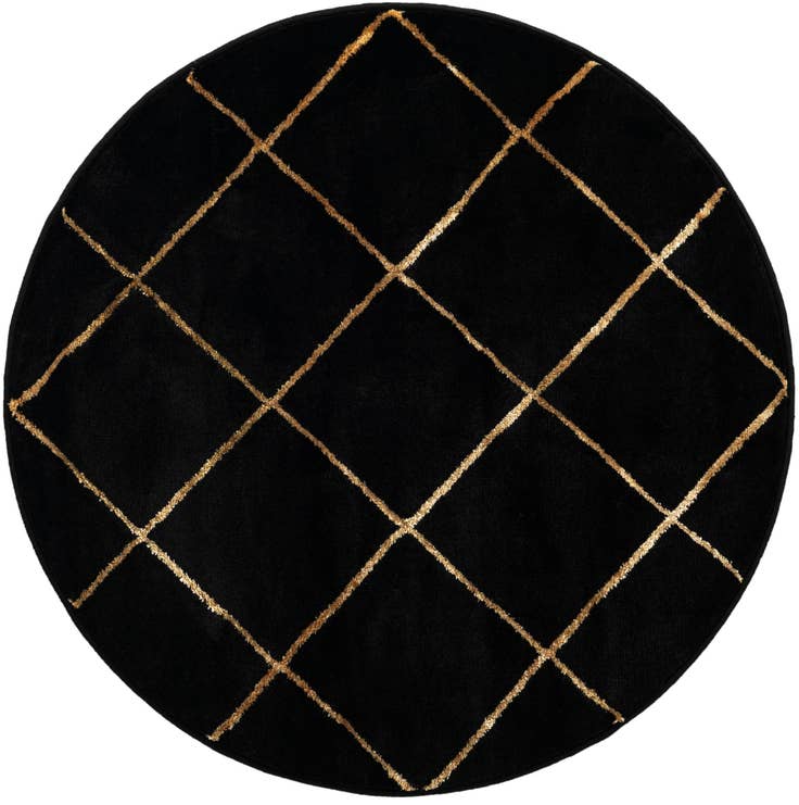 Detail image of 3' x 3' Vogue Geo Round Rug