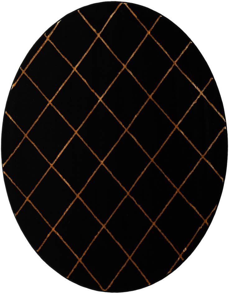 Detail image of 6' x 6' Vogue Geo Round Rug