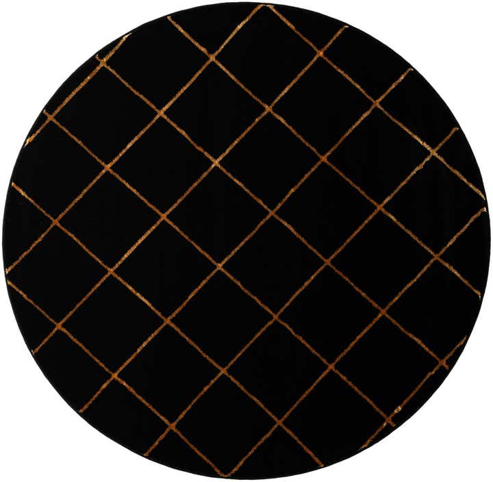 6' x 6' Vogue Geo Round Rug