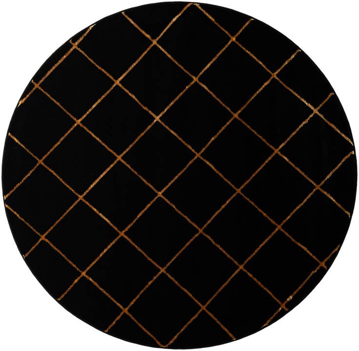 Detail image of 6' x 6' Vogue Geo Round Rug