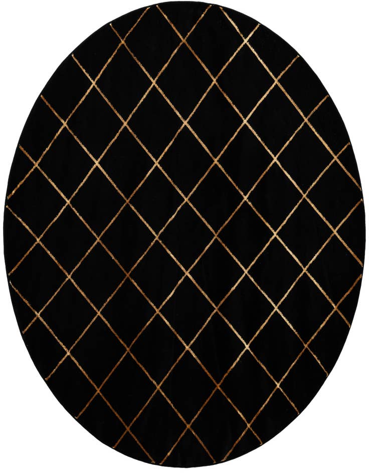 Detail image of 7' 10 x 7' 10 Vogue Geo Round Rug