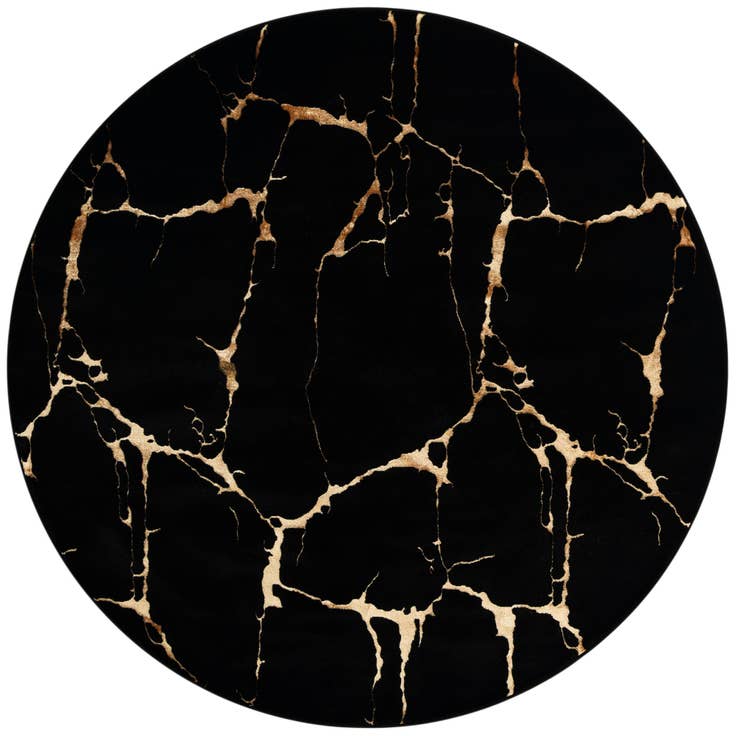 Detail image of 7' 10 x 7' 10 Vogue Geo Round Rug